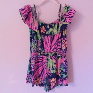 Lilly Pulitzer Romper Girls  M (6-7)